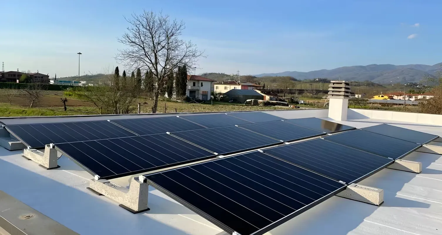 Impianto fotovoltaico realizzato da Beni Energia